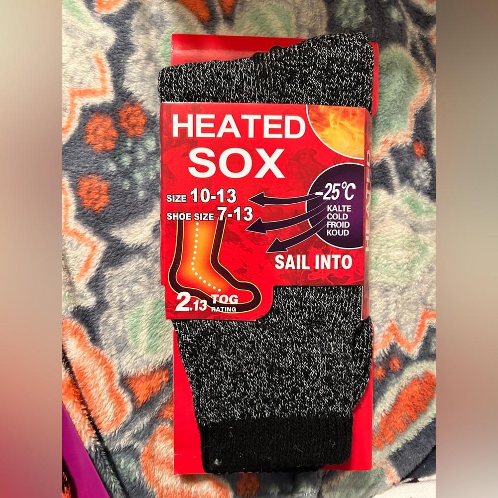 Heated Sox Men’s Thermal Socks